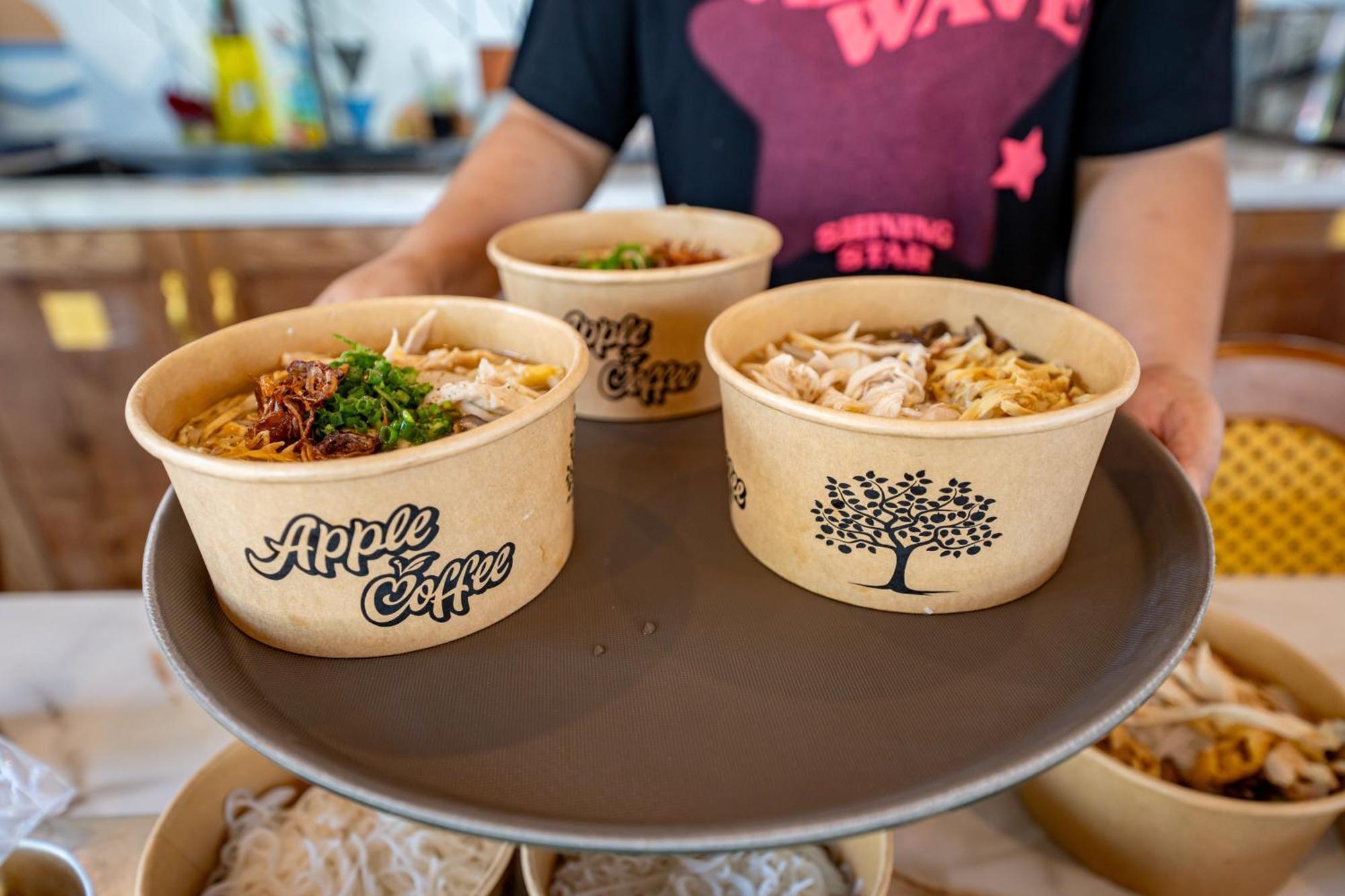 Apple House & Coffee Hotel Ba Ria Luaran gambar